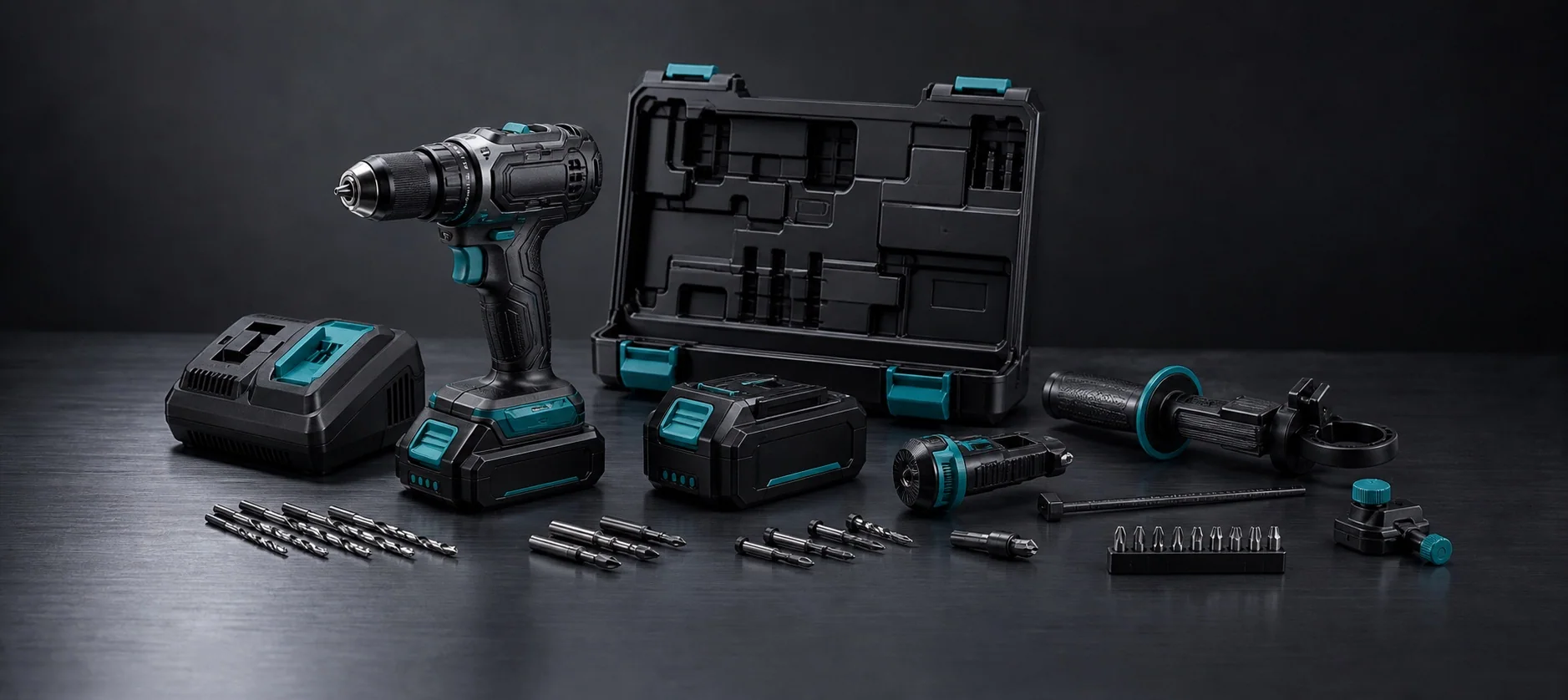 MINLI drill battery and accessory system