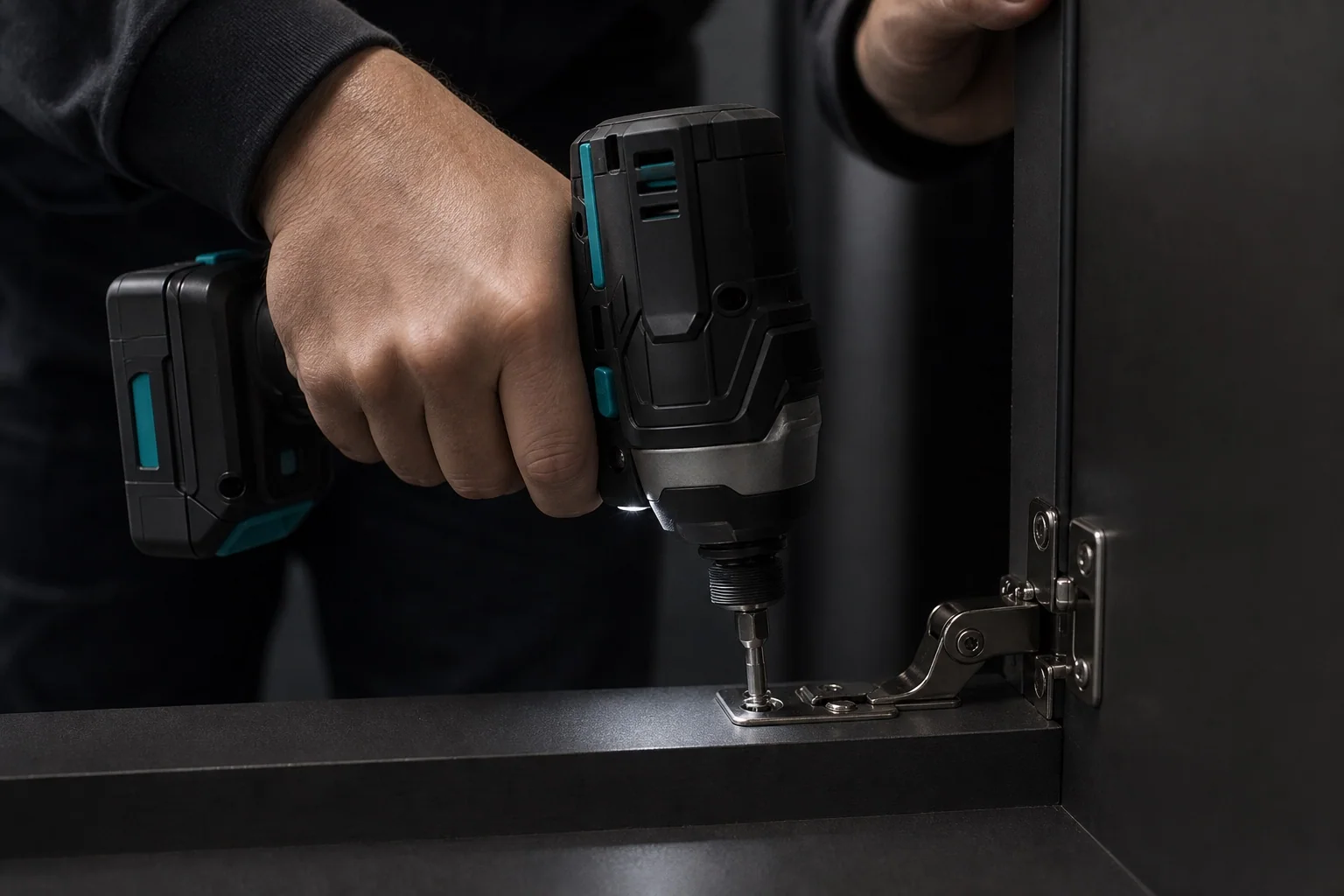 Fastening application with a MINLI cordless drill